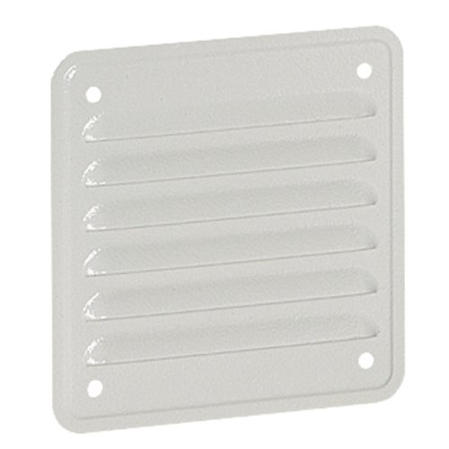 Legrand Ventilatierooster in metaal afm. 138 x 138 mm - RAL 7035 - 034804 legrand 1000 - 20037650