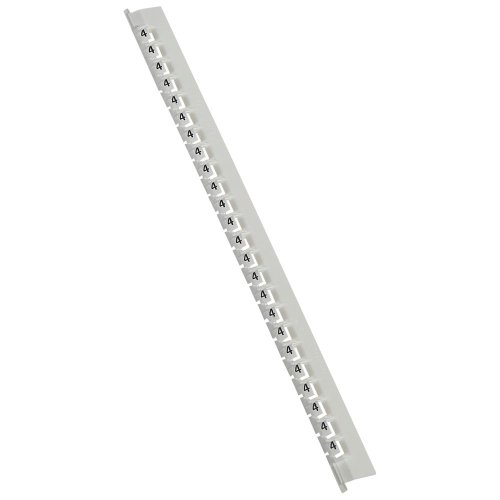 Legrand Codeerteken Memocab cijfer 4 op wit - 037784 legrand 1000 - 20038048