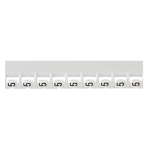 Legrand Codeerteken Memocab cijfer 5 op wit - 037785 legrand 1000 - 20038049