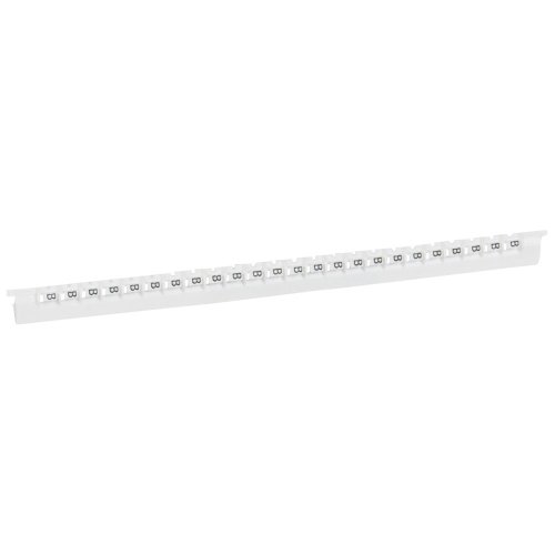 Legrand Codeerteken Memocab letter B, zwart op witte achtergrond. - 037827 legrand 1000 - 20038065