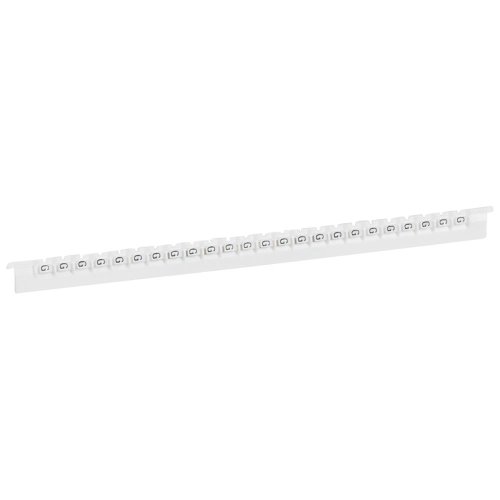 Legrand Codeerteken Memocab letter G, zwart op witte achtergrond. - 037832 legrand 1000 - 20038070