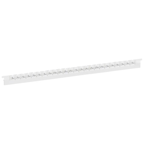 Legrand Codeerteken Memocab letter J, zwart op witte achtergrond. - 037835 legrand 1000 - 20038073