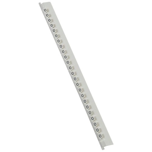 Legrand Codeerteken Memocab letter O, zwart op witte achtergrond. - 037840 legrand 1000 - 20038078