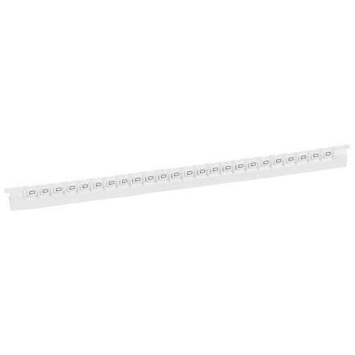 Legrand Codeerteken Memocab letter Q, zwart op witte achtergrond. - 037842 legrand 1000 - 20038080