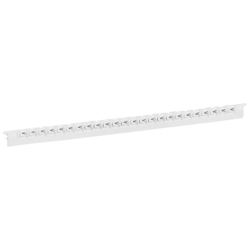 Legrand Codeerteken Memocab letter V, zwart op witte achtergrond. - 037847 legrand 1000 - 20038085