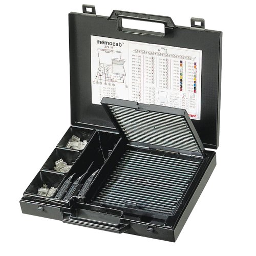 Legrand Opbergkoffer Memocab 2 selectiepen-correctiepen-120 codeertekenh.L18mm - 037999 legrand 1000 - 20038122