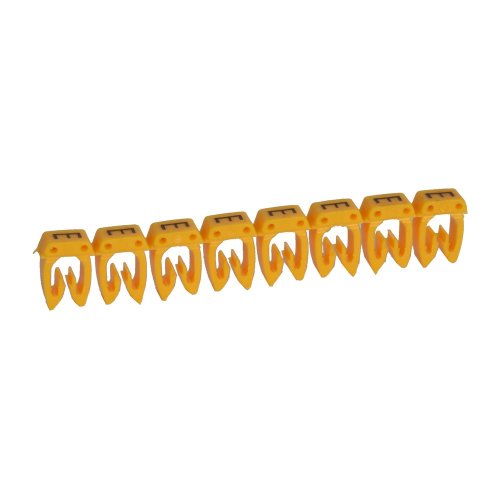 Legrand Codeerteken CAB 3 letter E geel 0.15-0.5mm2 - 038114 legrand 1000 - 20038137