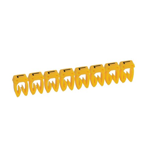 Legrand Codeerteken CAB 3 letter L geel 0.15-0.5mm2 - 038121 legrand 1000 - 20038144