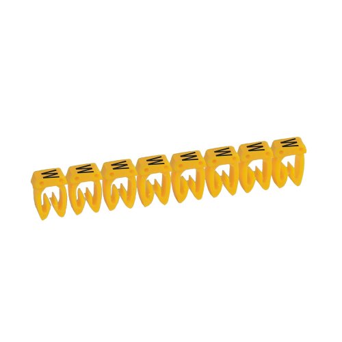 Legrand Codeerteken CAB 3 letter W geel 0.15-0.5mm2 - 038132 legrand 1000 - 20038155