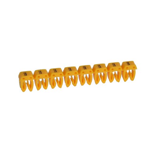 Legrand Codeerteken CAB 3 elektrotechnisch is-teken geel 4-6mm2 - 038295 legrand 1000 - 20038228