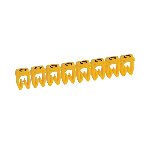 LEGRAND adercodering C geel 0,5-1,5mm&sup2; a300st 038302 - 038302 legrand 1000 - 5150627