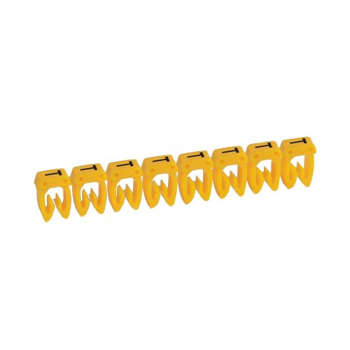 Legrand Codeerteken CAB 3 letter T geel 4-6mm2 - 038379 legrand 1000 - 20038301