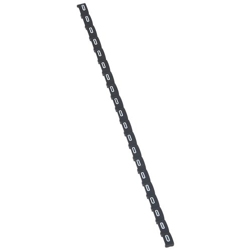 LEGRAND duplix nummer 0 zwart a800 st 038400 - 038400 legrand 1000 - 5150800