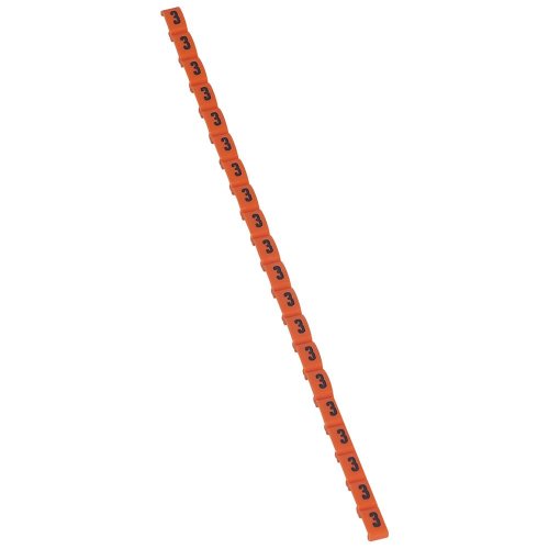 LEGRAND duplix nummer 3 oranje a800 st 038403 - 038403 legrand 1000 - 5150803