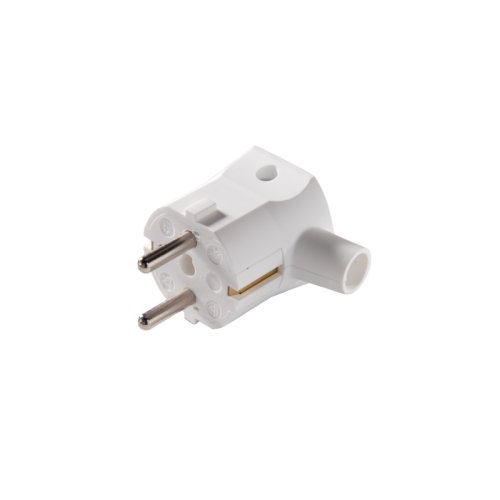 KAISER stekker pvc haaks wit r.a. 577/KWS - 04024881001228 - 4024182