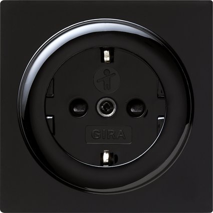GIRA wcd 1v inb s-color zwart 045347 - 045347 - 11000241