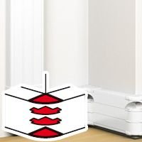 Legrand DLP snap-on buitenhoek 85-120 graden voor 075606 wit - 075636 pw 134901 - 20038628