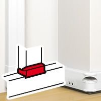 LEGRAND dlp snap-on t stuk naar 105mm voor 075675 - 075675 pw 134912 - 11011243