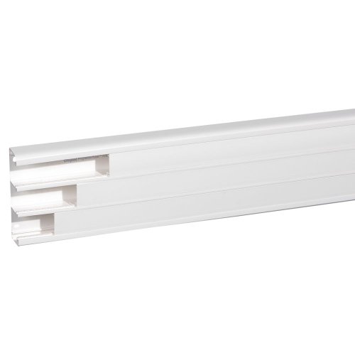 Legrand DLP snap on wandgoot 50x180x2000mm 3 comp. antibacterieel - 075704 legrand 1000 - 20038646