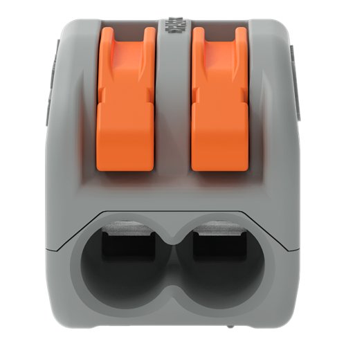WAGO 2v verb.klem met clip a 50 stuks 222-412 grijs - 076053bf 28f7 4b47 a5f7 a6eff0ca45f5 - 11001784
