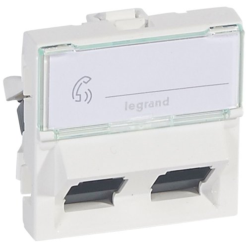LEGRAND mosaic 2xrj45 076504 - 076504 legrand 1000 - 8455048