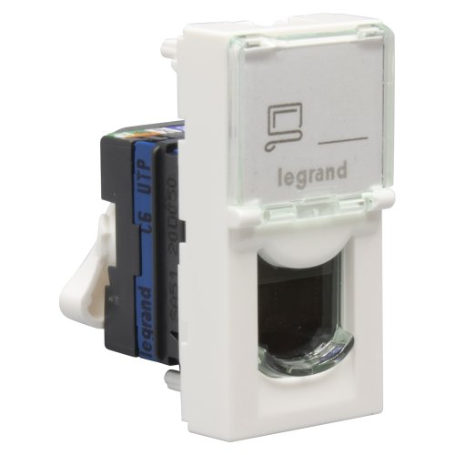 LEGRAND mosaic rj45 wcd cat 6 1 mod 076561 - 076561 b - 6353709