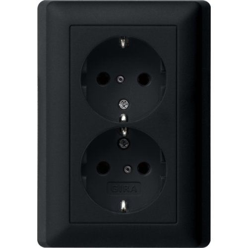 GIRA wcd 2v ra inb zwart 0783005 - 0783005 - 3300410