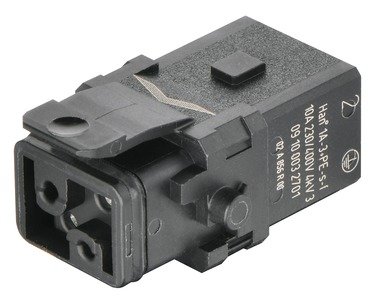 HARTING Han 1A-3+PE-s-f latch - 09 10 003 2701 rgb01 web - 20032303