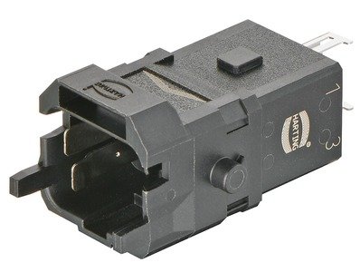 HARTING Han 1A-3+PE-C-m shielded, latch - 09 10 003 3001 rgb01 web - 20032305