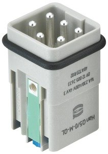 HARTING Han Q 5/0 Insert male quick lock 1,5mm&sup2; - 09 12 005 2633 rgb06 web - 20032590