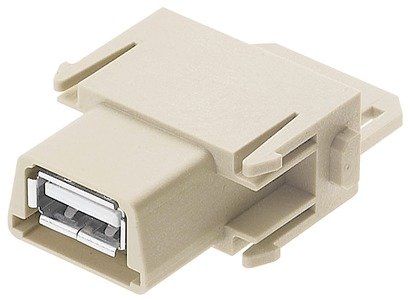 HARTING Han USB module, female gender changer - 09 14 001 4701 rgb01 web - 20032869