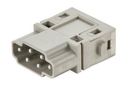 HARTING Han E Push-In module, male 0,5-2,5mm&sup2; - 09 14 006 5001 rgb01 web - 20032986