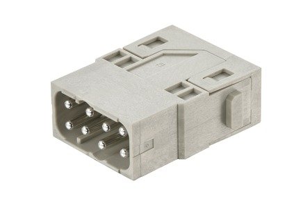 HARTING Han EE Push-In module, male 0,5-2,5mm&sup2; - 09 14 008 5001 rgb01 web - 20033021