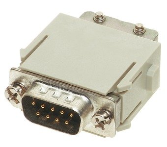 HARTING Han D-Sub module, crimp male - 09 14 009 3001 rgb02 web - 20033023