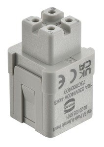 HARTING Han 3A Push-In, female insert - 09 20 003 5101 rgb01 web - 20033346