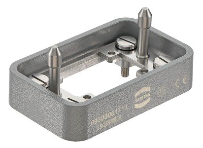 HARTING Han 6B Docking Frame IP67 floating - 09 30 006 1711 rgb01 web - 20033566