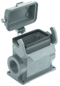 HARTING Han B Base Surface HC 1 Lever Metal Cove - 09 30 010 2297 rgb02 web - 20033754