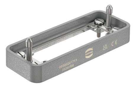 HARTING Han 24B Docking Frame IP67 floating - 09 30 024 1711 rgb01 web - 20033855
