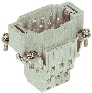 HARTING Han ESS 06 Pos. M Insert Double Cage Cla - 09 33 006 2672 rgb01 web - 20034140