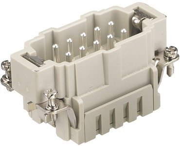 HARTING Han ES 10 POS. M INSERT - 09 33 010 2616 rgb01 web - 20034159