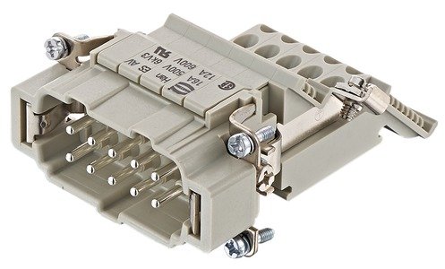 HARTING Han ES AV Pos. 10 Insert Term. Block rig - 09 33 010 4639 rgb01 web - 20034174