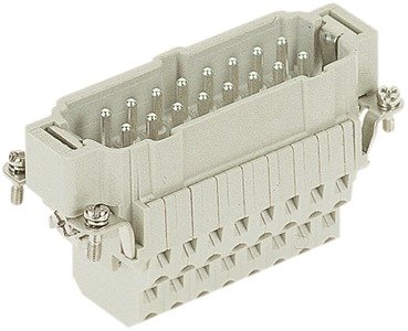 HARTING Han ESS 16 Pos. M Insert Double Cage Cla - 09 33 016 2672 rgb01 web - 20034184