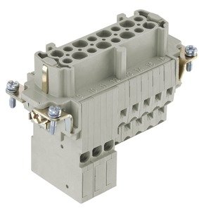 HARTING Han ES 16 Pos. F Insert Cage Clamp Term - 09 33 016 2728 rgb02 web - 20034196