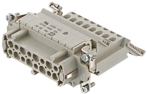 HARTING Han ES AV Pos. 16 Insert Term. Block lef - 09 33 016 4729 rgb01 web - 20034203