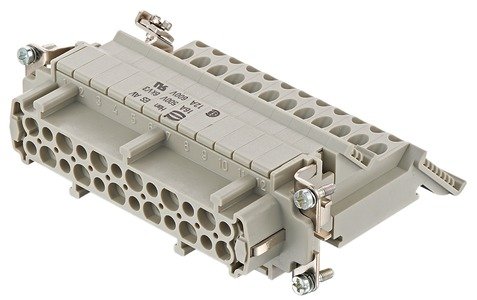 HARTING Han ES AV Pos. 24 Insert Term. Block lef - 09 33 024 4729 rgb01 web - 20034240