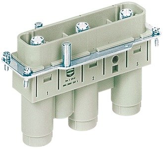HARTING Han K 3/0 Pos. male Insert Screw Term. - 09 38 005 2621 rgb01 web - 20034461