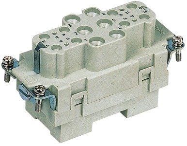 HARTING Han K 6/12 Pos. F Insert (6-10mm2) - 09 38 018 2701 rgb01 web - 20034487