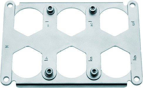 HARTING Han 48HPR frame for 6XHC350A for female - 09 40 048 9x06 rgb01 1 web - 20034708