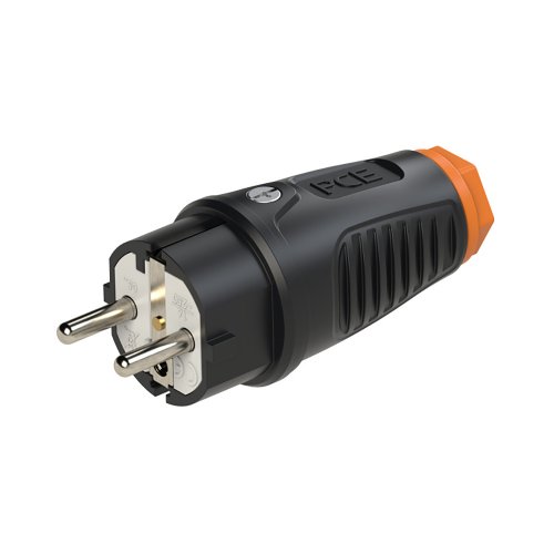 PCE Contactstop bus/randaarde Taurus2 zwa/ora rubber 16A 250V~ - 0a758a7d3616e96ef104147b173baa6e - 20158113
