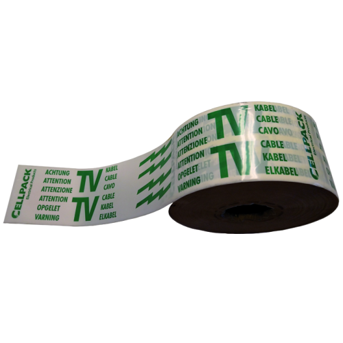 CELLPACK Waarschuwingsband - No. 26/Opgelet TV Kabel lengte 250mtr - 0a9e3b53 b865 4e05 8931 8e4f1fe71171 - 20009169